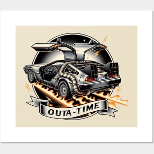 OUTATIME Posters and Art